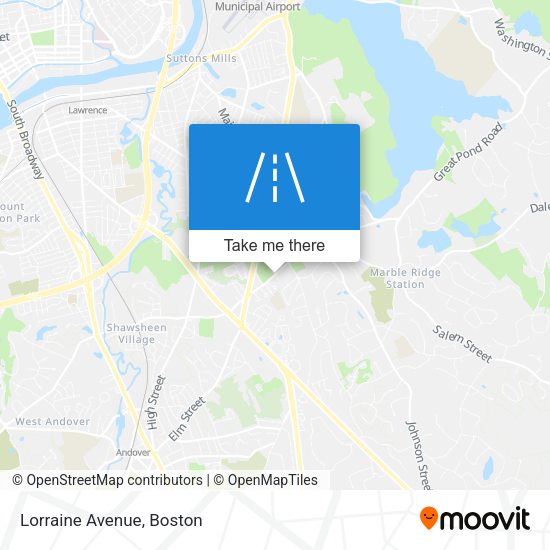 Mapa de Lorraine Avenue