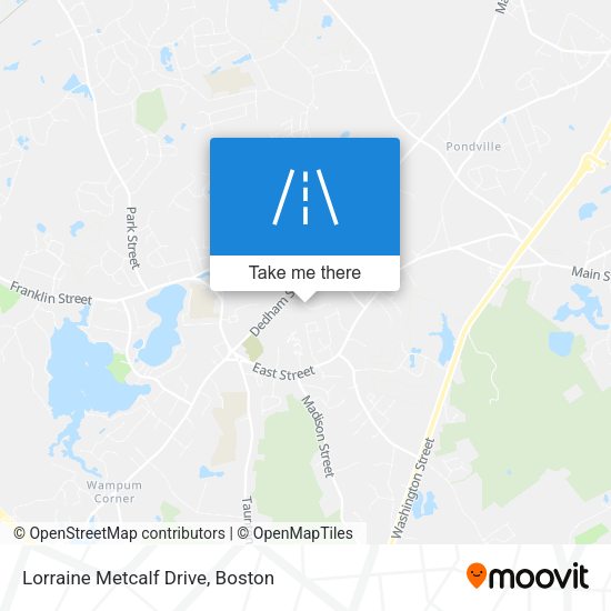 Mapa de Lorraine Metcalf Drive
