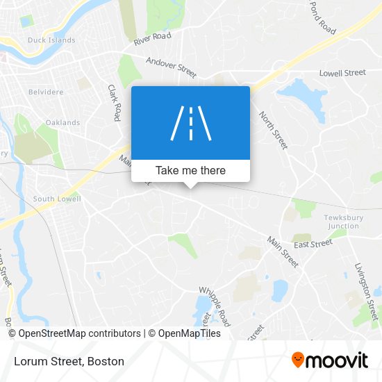 Mapa de Lorum Street