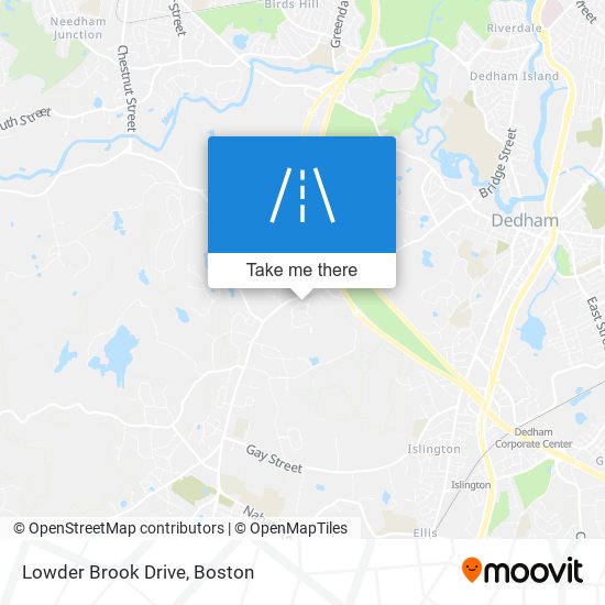 Mapa de Lowder Brook Drive