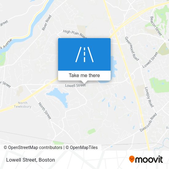 Mapa de Lowell Street