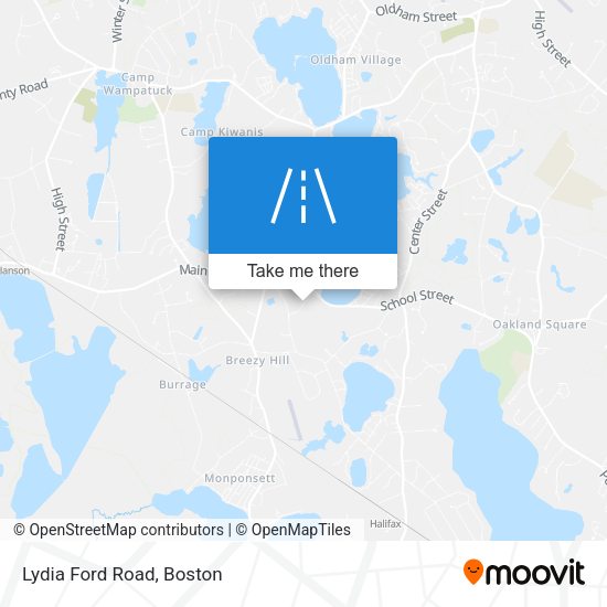 Mapa de Lydia Ford Road