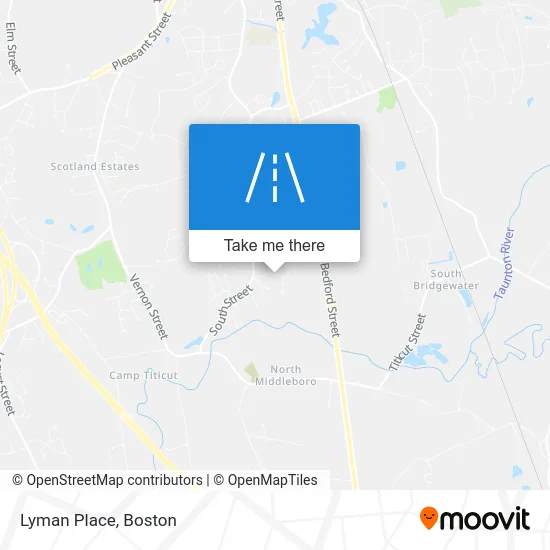 Lyman Place map