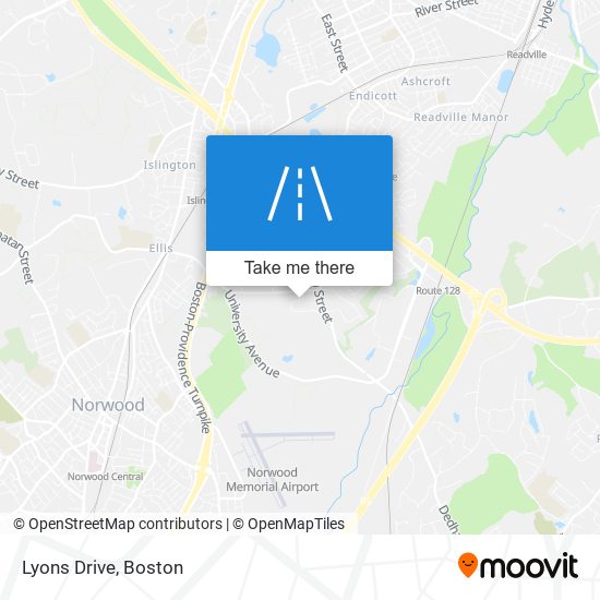 Lyons Drive map