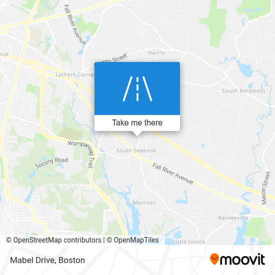 Mabel Drive map