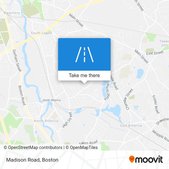 Mapa de Madison Road
