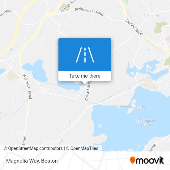 Mapa de Magnolia Way
