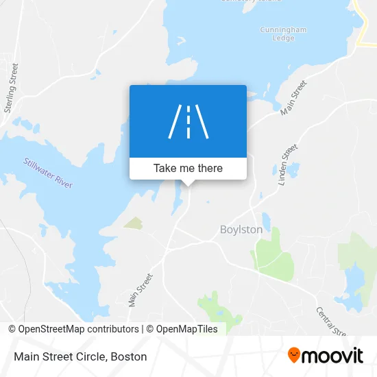 Main Street Circle map