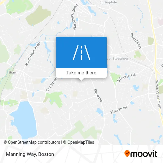Manning Way map