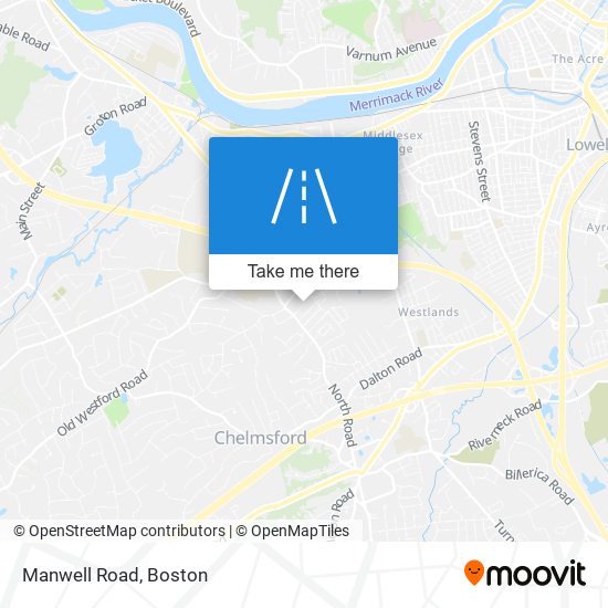 Manwell Road map