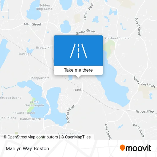 Marilyn Way map