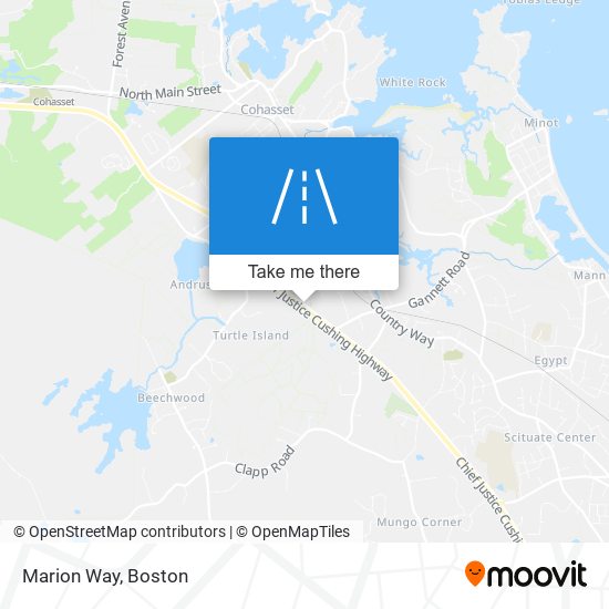 Marion Way map