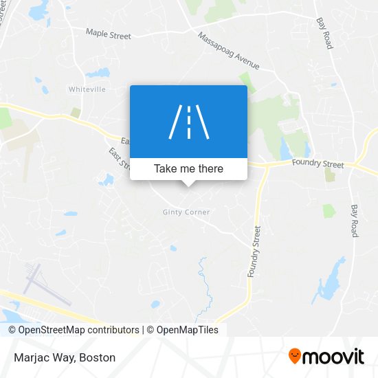Mapa de Marjac Way