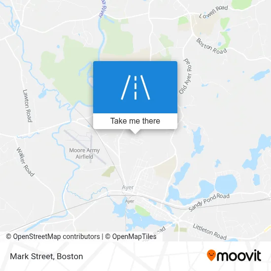 Mark Street map