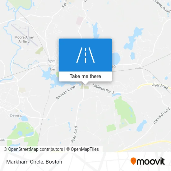 Mapa de Markham Circle