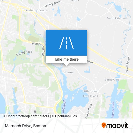 Marnoch Drive map