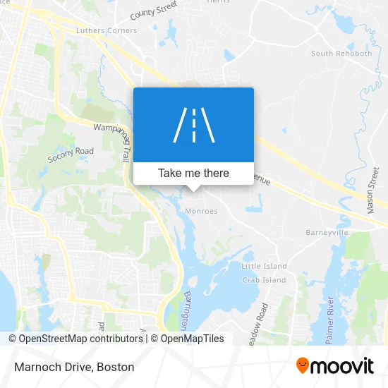 Marnoch Drive map