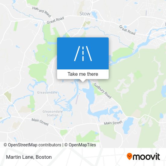 Mapa de Martin Lane