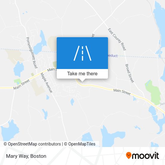 Mary Way map