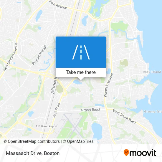 Massasoit Drive map