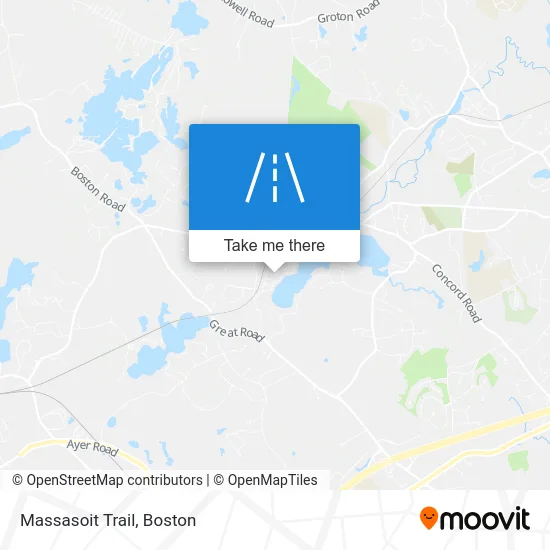 Massasoit Trail map
