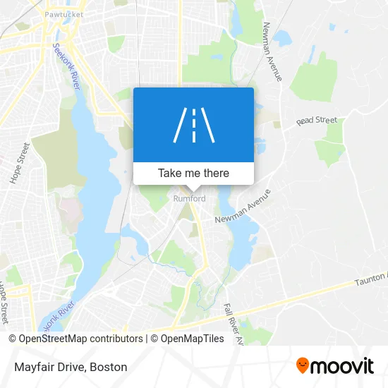 Mayfair Drive map