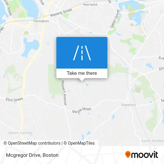 Mcgregor Drive map