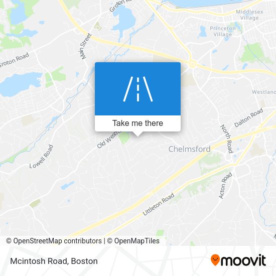 Mcintosh Road map