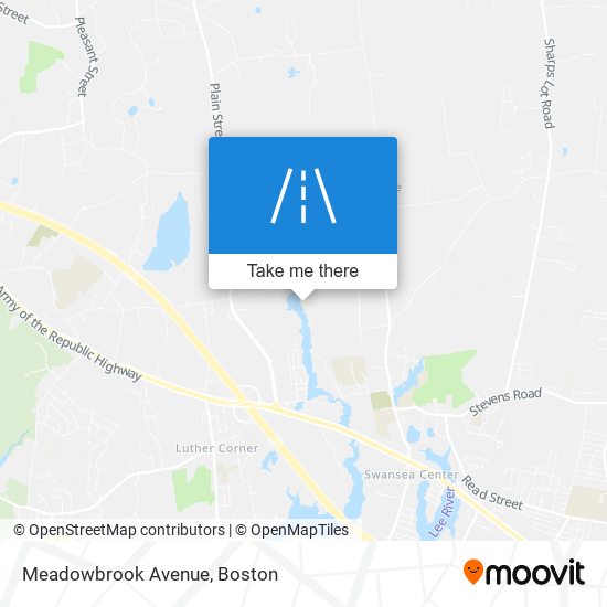 Mapa de Meadowbrook Avenue