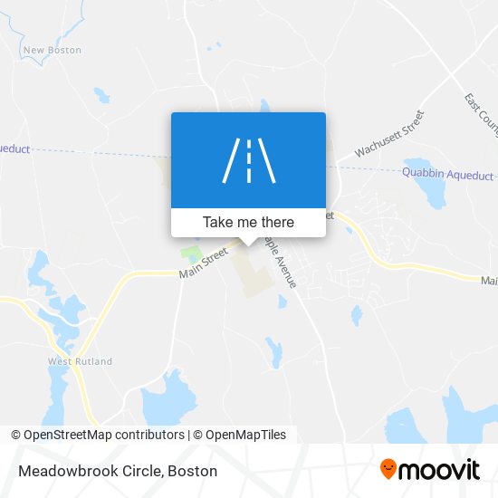 Meadowbrook Circle map