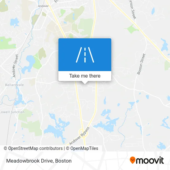 Meadowbrook Drive map
