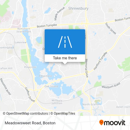 Mapa de Meadowsweet Road