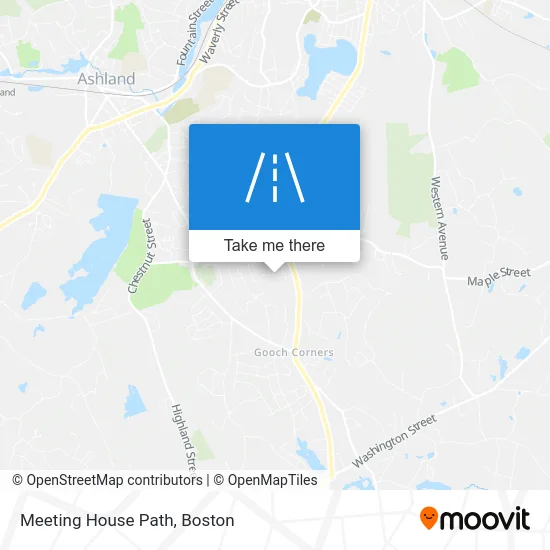 Meeting House Path map