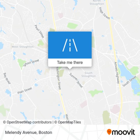 Mapa de Melendy Avenue