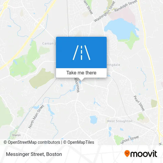 Messinger Street map