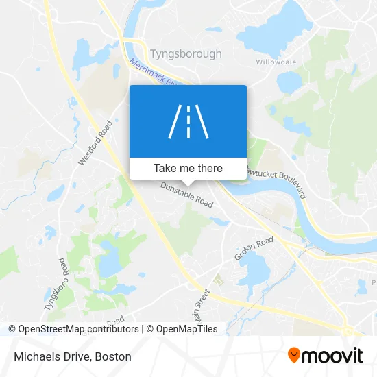 Michaels Drive map