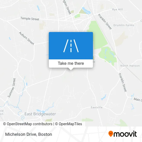 Michelson Drive map