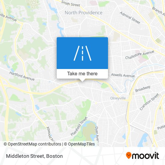 Mapa de Middleton Street