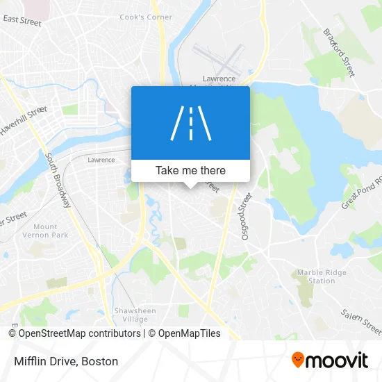 Mifflin Drive map