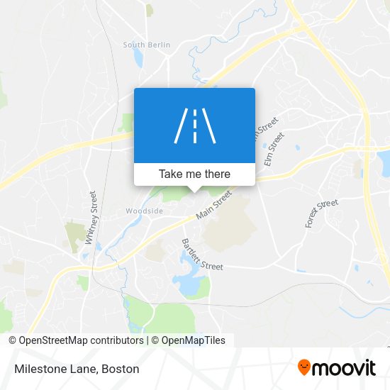 Mapa de Milestone Lane