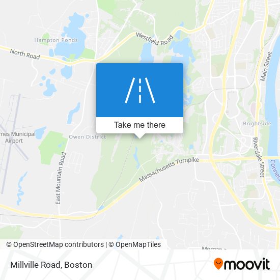 Millville Road map