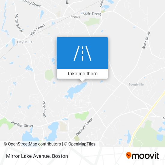 Mapa de Mirror Lake Avenue