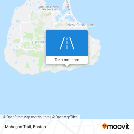 Mapa de Mohegan Trail
