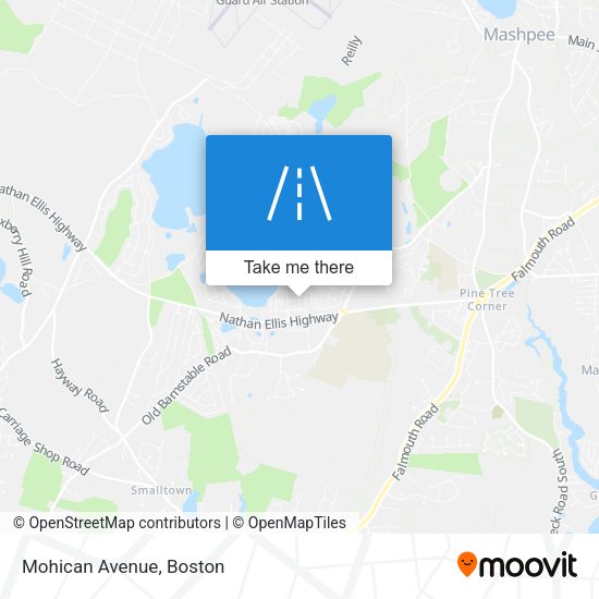 Mapa de Mohican Avenue