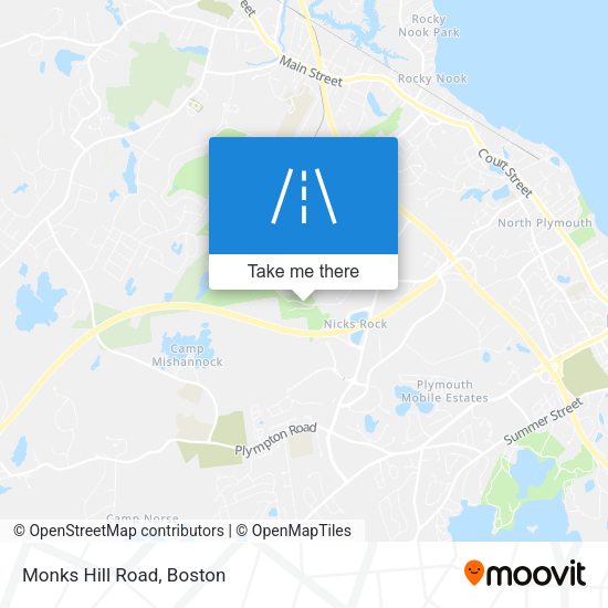 Mapa de Monks Hill Road