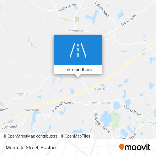 Mapa de Montello Street
