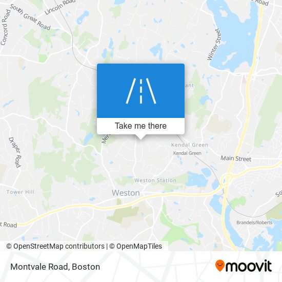 Mapa de Montvale Road