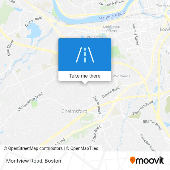 Montview Road map