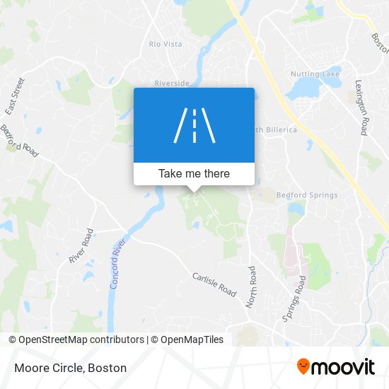 Moore Circle map