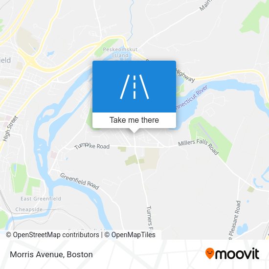 Mapa de Morris Avenue